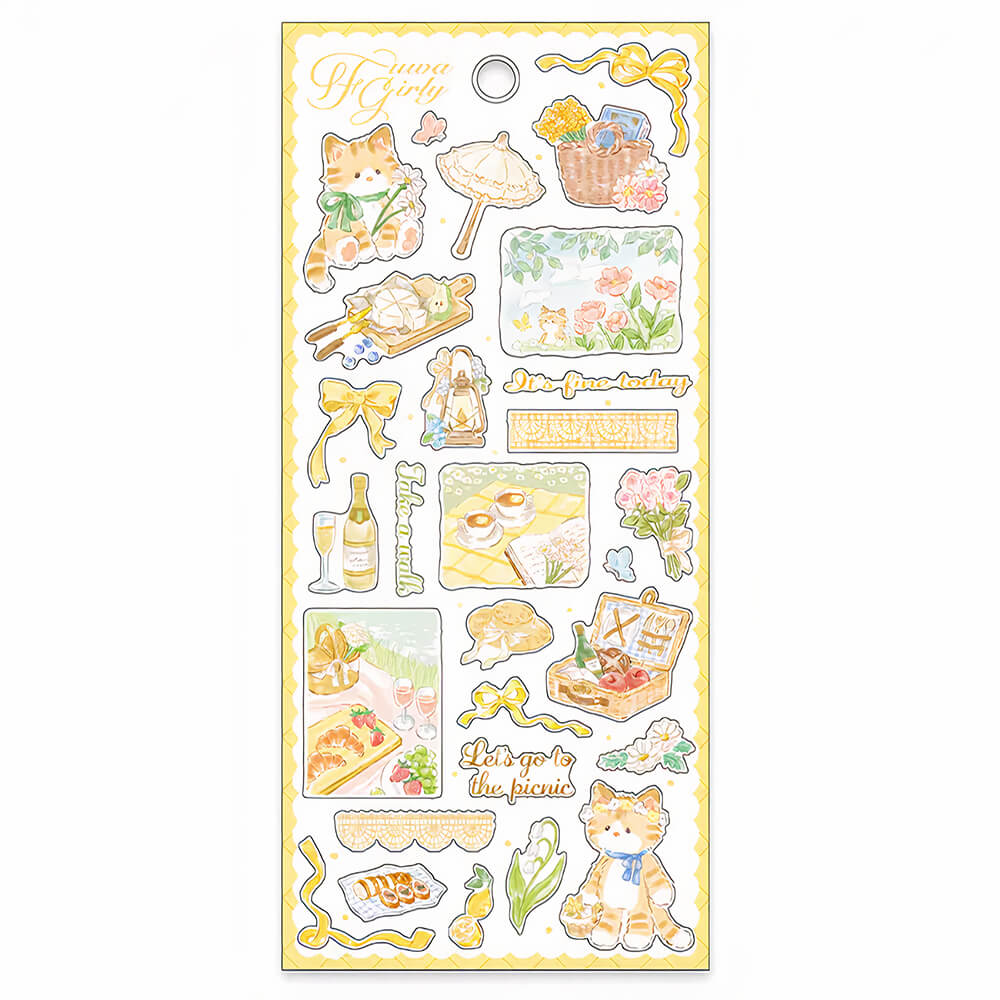 samolepky mind wave kolekce fuwa - picnic